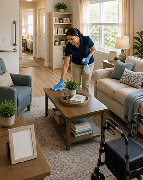 Why Keeping the Home Clean Becomes More Challenging as Seniors Age