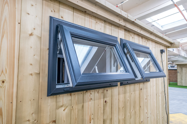 UPVC opening windows detail