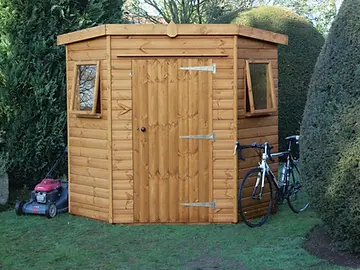Corner Shed