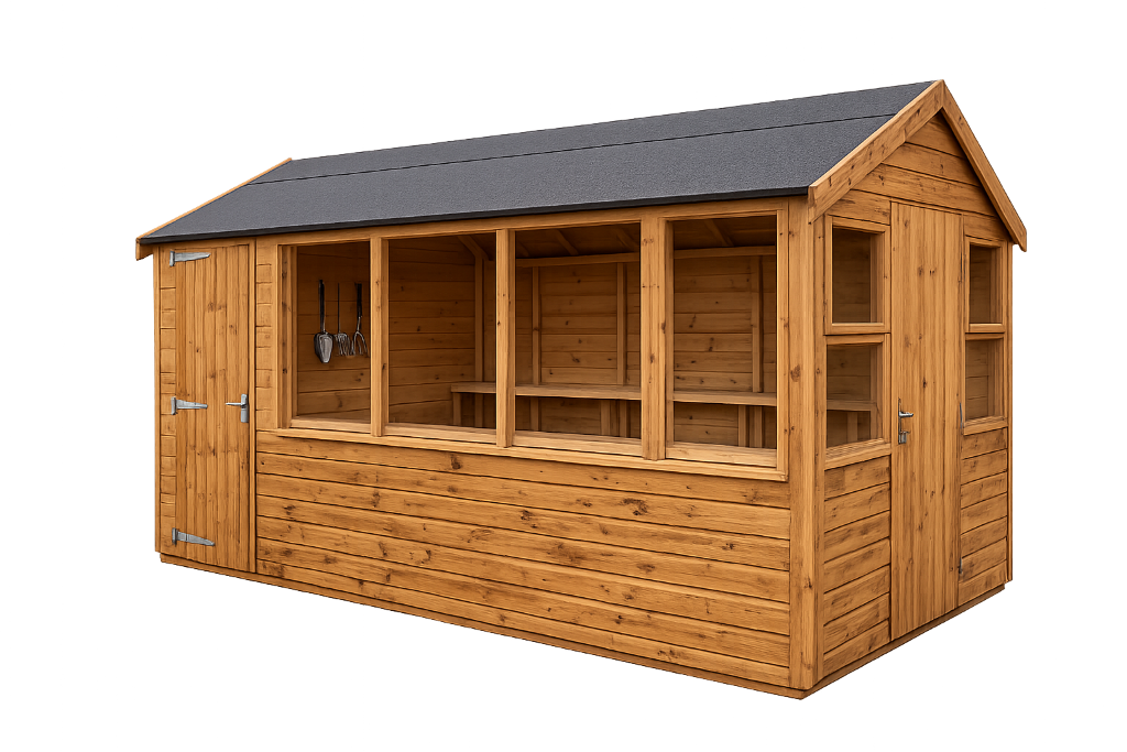 The Axbridge large potting shed - product view
