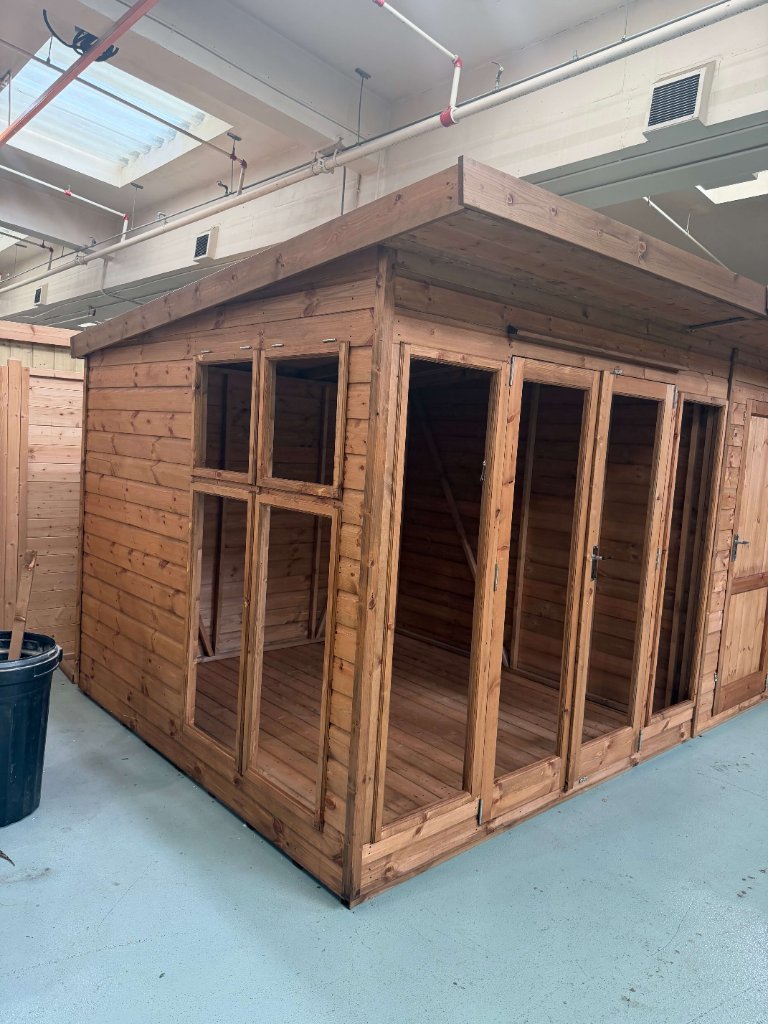 The Sussex - stained finish side angle