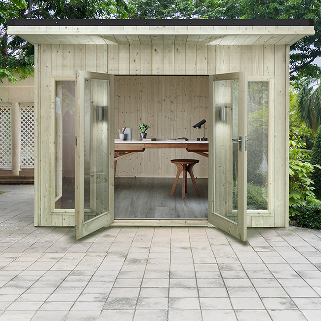 Wooden windows and doors