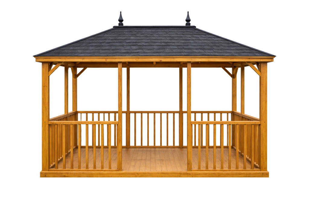 The Oxford painted bandstand summerhouse - product view