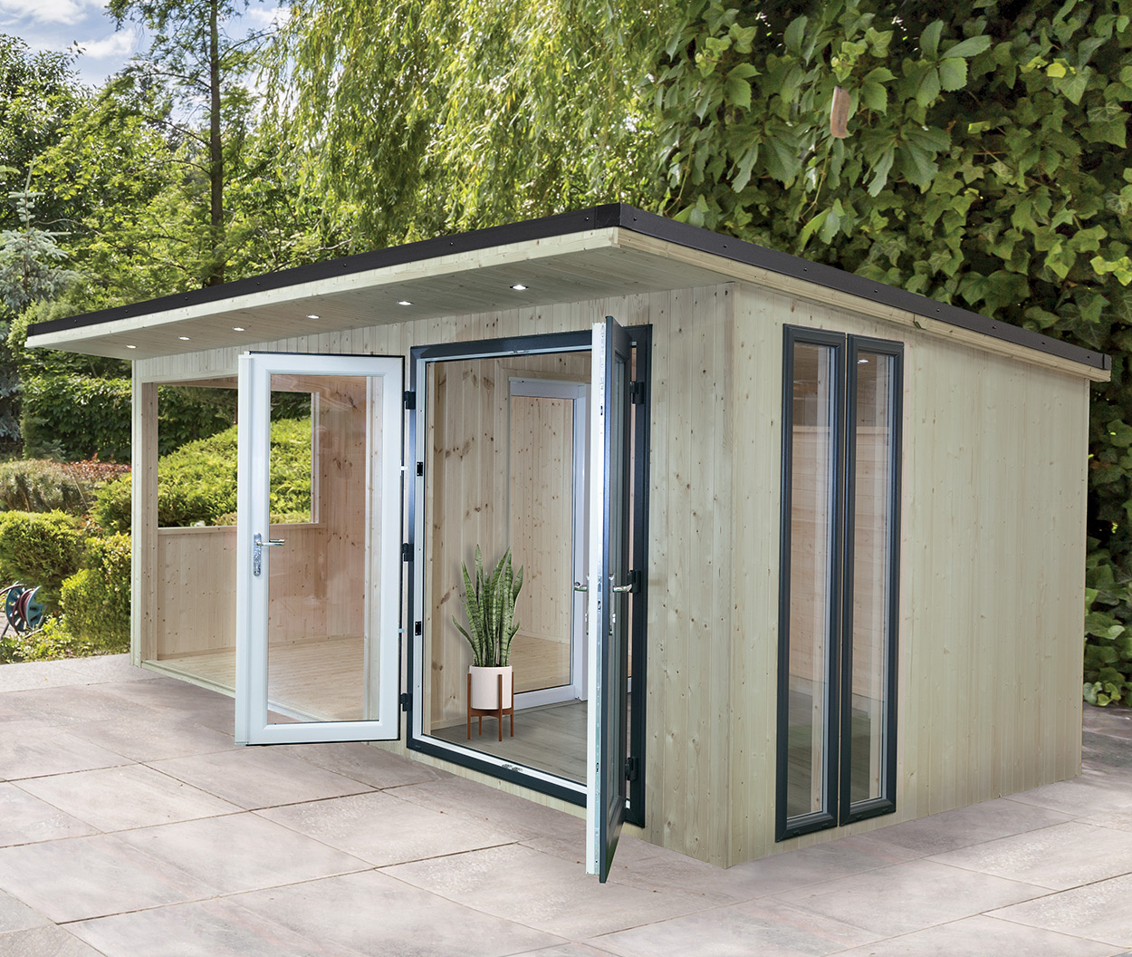 The Suite exterior with large canopy