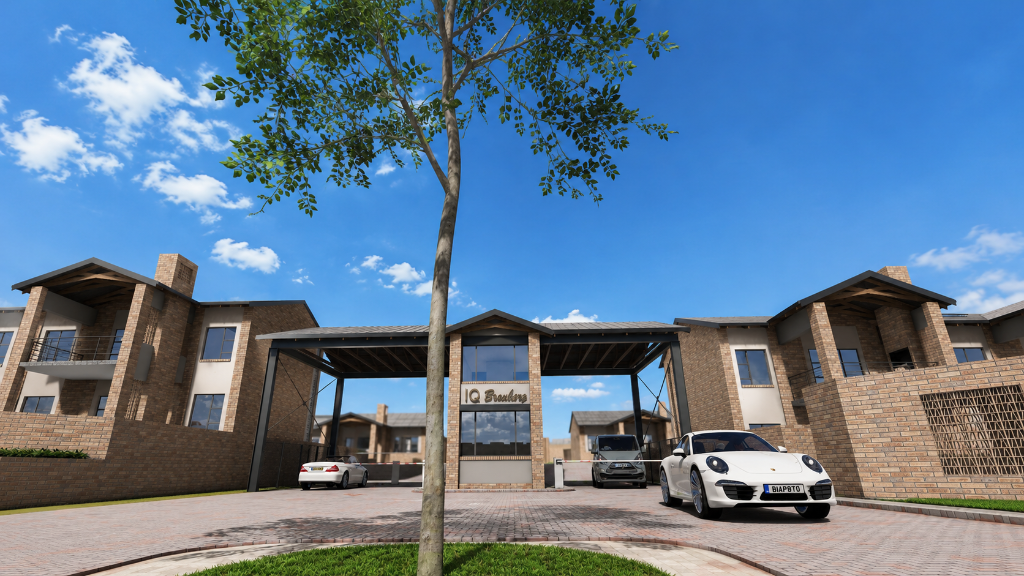 iQ Bronberg Porsche Entrance Gatehouse