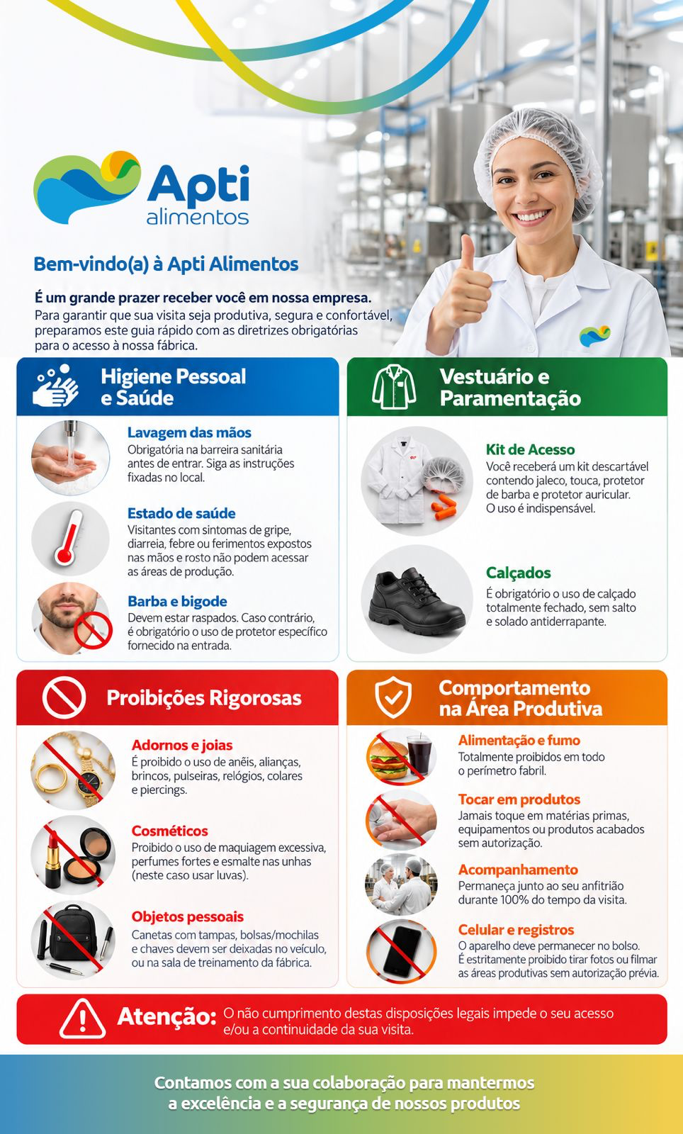 Regras de Visitantes