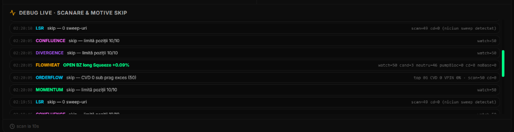 Live Debug Console