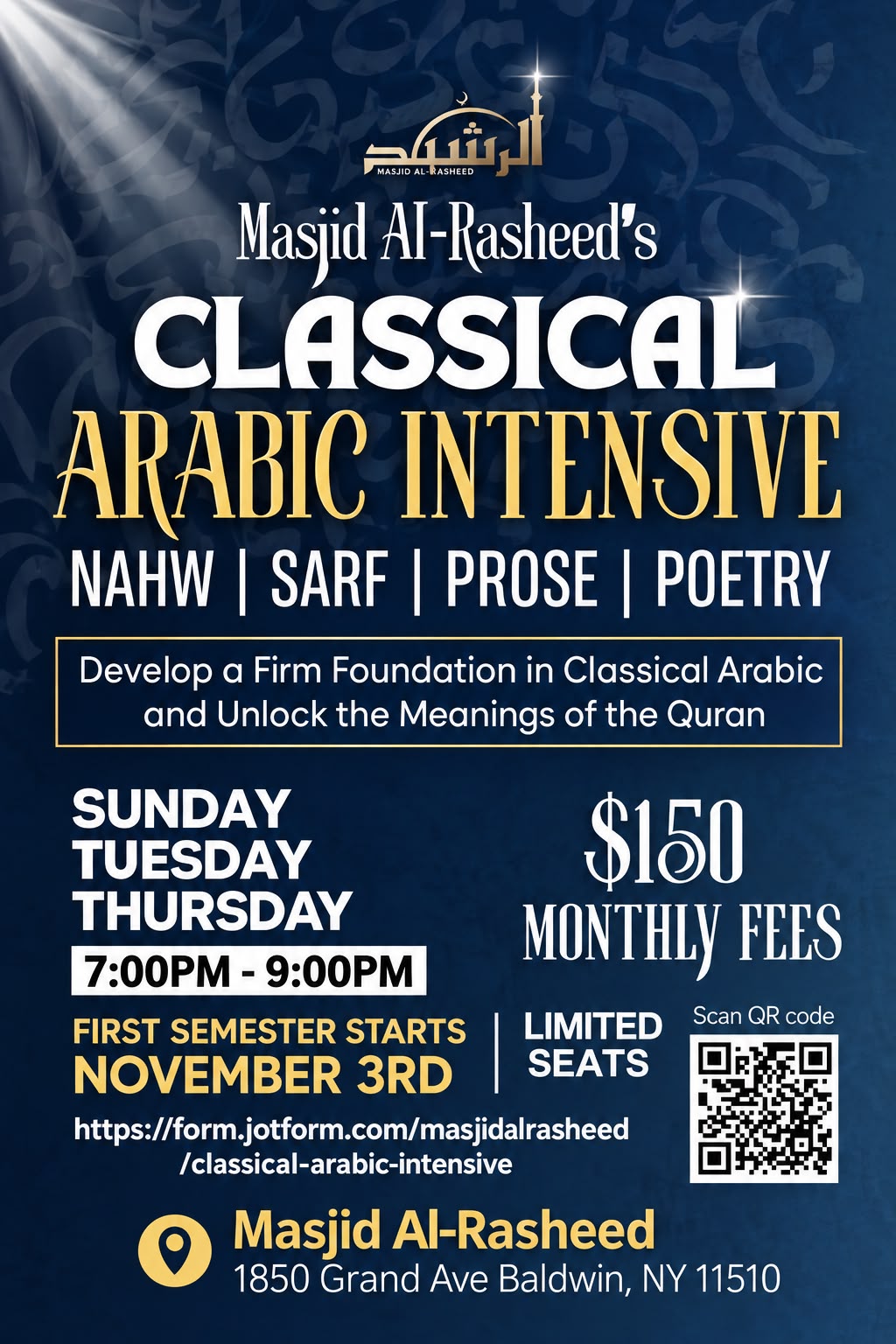 Classical Arabic Intensive