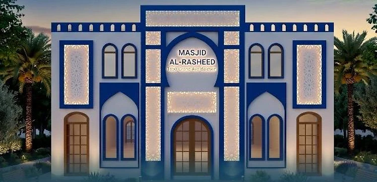 Masjid Al-Rasheed facade
