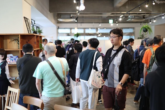 アニメドールの展示イメージ