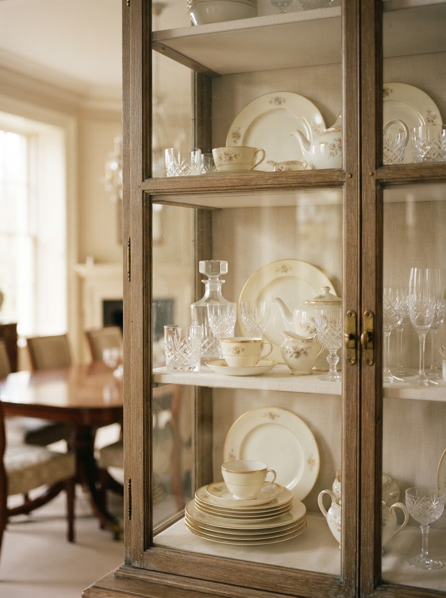 Curated fine china collection