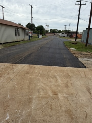 Completed Paving
