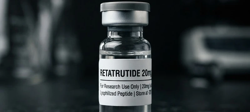 Retatrutide 20mg research specimen