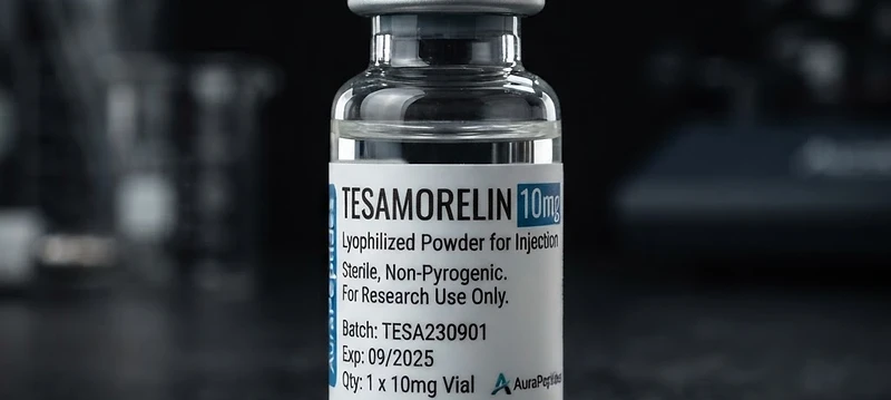 Tesamorelin 10mg research specimen