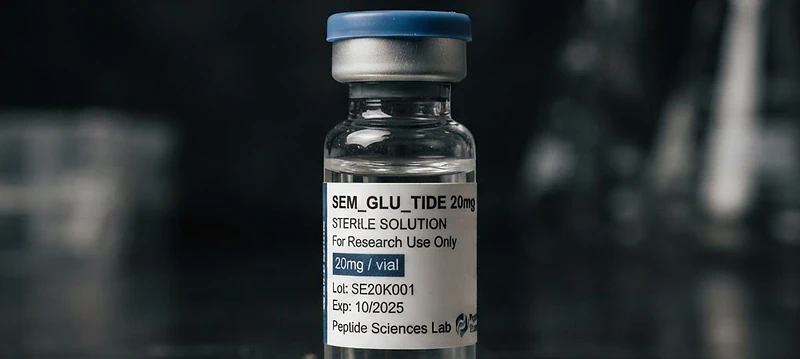 Semaglutide 20mg research specimen