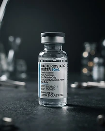 Bacteriostatic Water 10cc research specimen