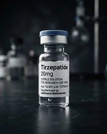 Tirzepatide 20mg research specimen