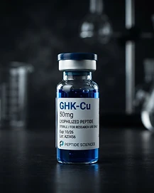 GHK-Cu (Copper Peptide) 50mg research specimen