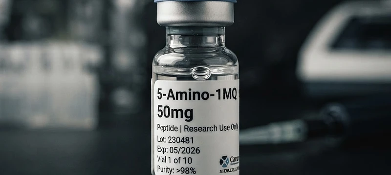 5-Amino-1MQ 50mg research specimen