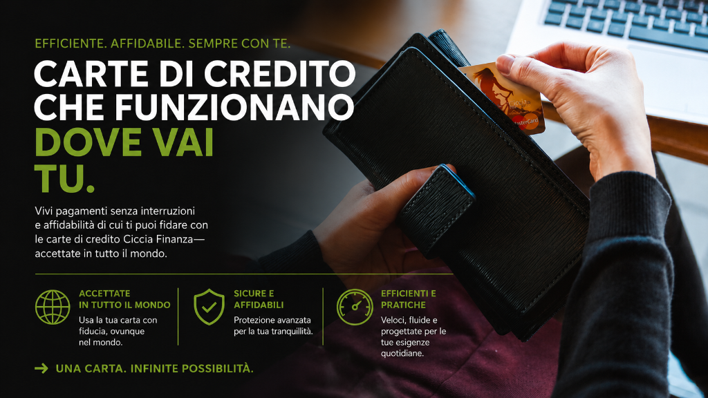 Visuale branding Ciccia Finanza 1