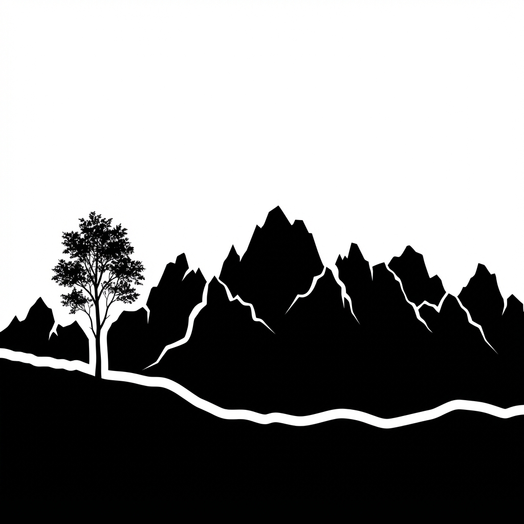 Mountain Silhouette