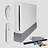 White Nintendo Wii Console Bundle - (Model RVL-001) Nintendo Wii Console Black/White - (Model RVL-001) — White Nintendo Wii Console Bundle - (Model RVL-001)