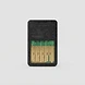 Back view of the Into the Dead 2 Nintendo Switch game cartridge showing the gold connector pins