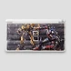 White Nintendo DS Lite console with a custom Transformers skin featuring Bumblebee and Optimus Prime on the front shell