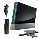 Black Nintendo Wii Console Bundle - Family Edition (Model RVL-101)
