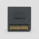 Back view of the grey Tecmo Bowl: Kickoff cartridge for Nintendo DS showing the gold contact pins and branding