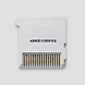 Back view of the white Scribblenauts Unmasked: A DC Comics Adventure game cartridge for Nintendo 3DS
