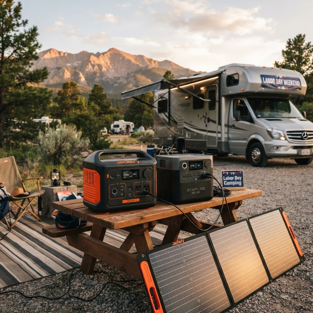 Jackery Explorer 2000 Plus vs EcoFlow Delta 2 Max: Which is Better for RV Life?