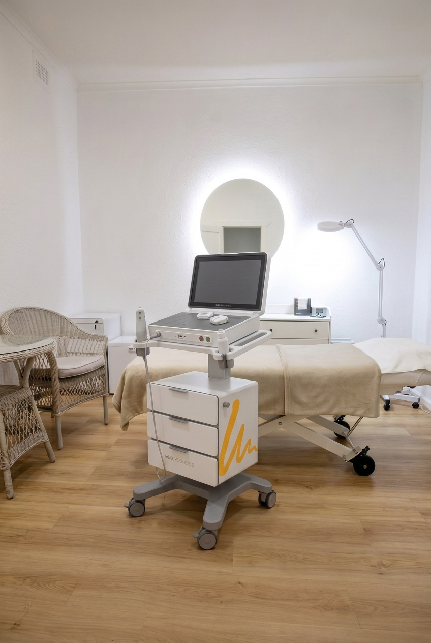 Ultherapy Prime treatment room at Dermission