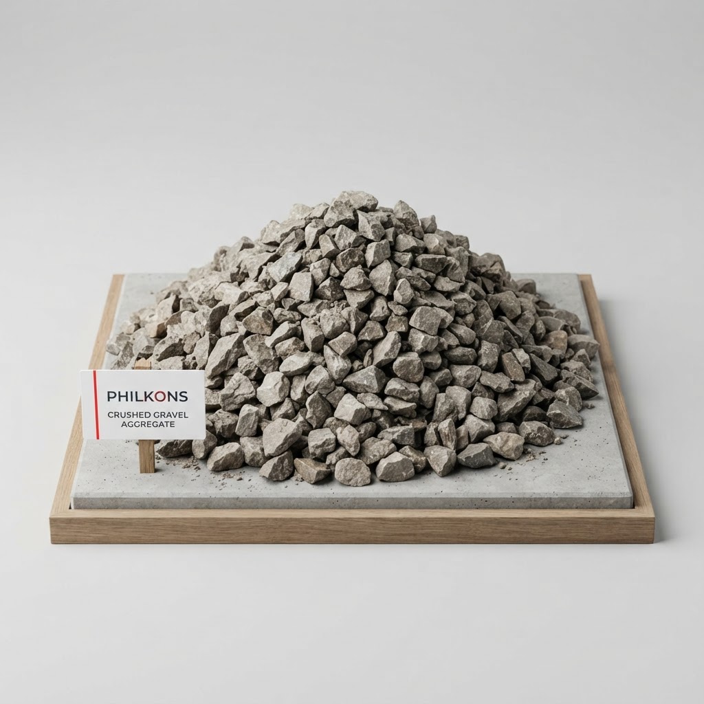3/4 Crushed Gravel Aggregate 2