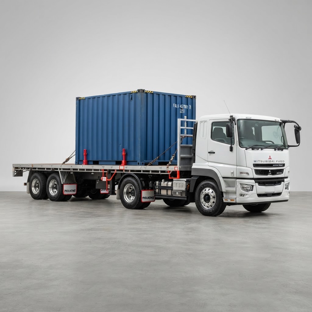 Flatbed Container Transport