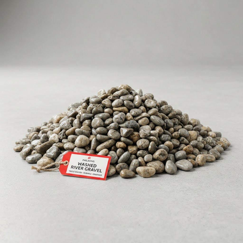Washed River Gravel