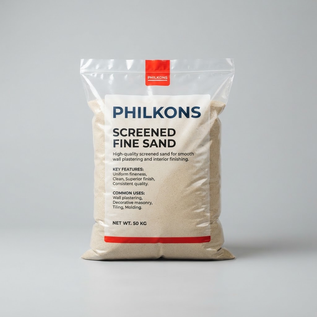 Screened Fine Sand