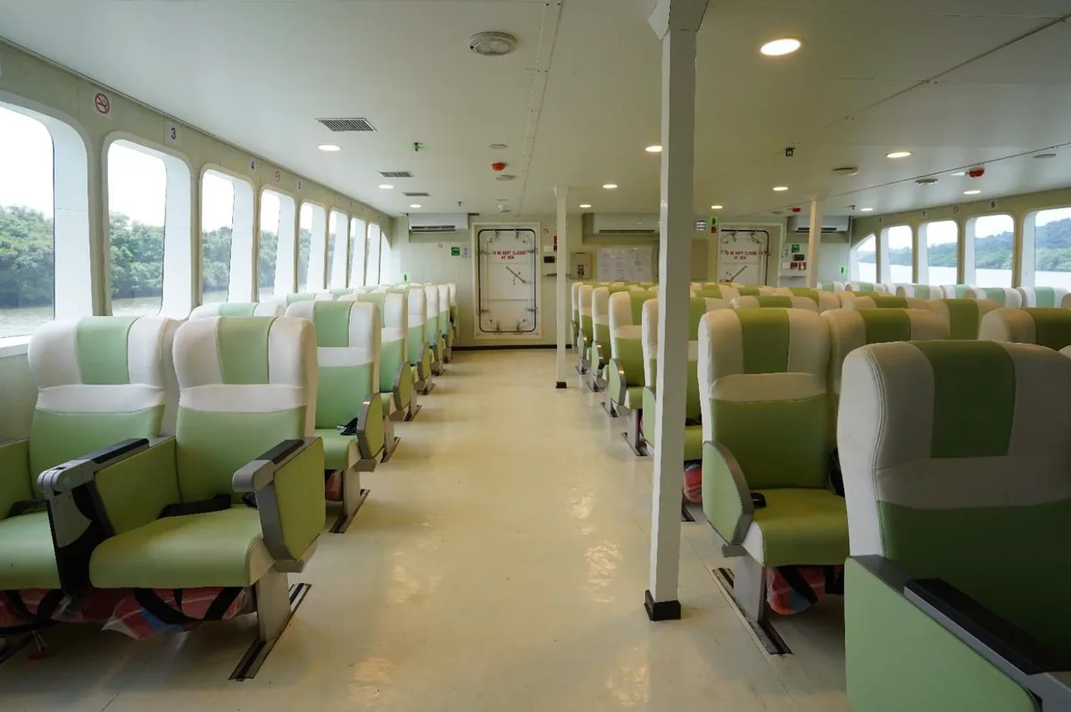200 Pax Catamaran — passenger accommodation