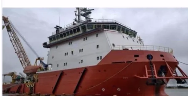 80m DP2 maintenance/working vessel — exterior photograph