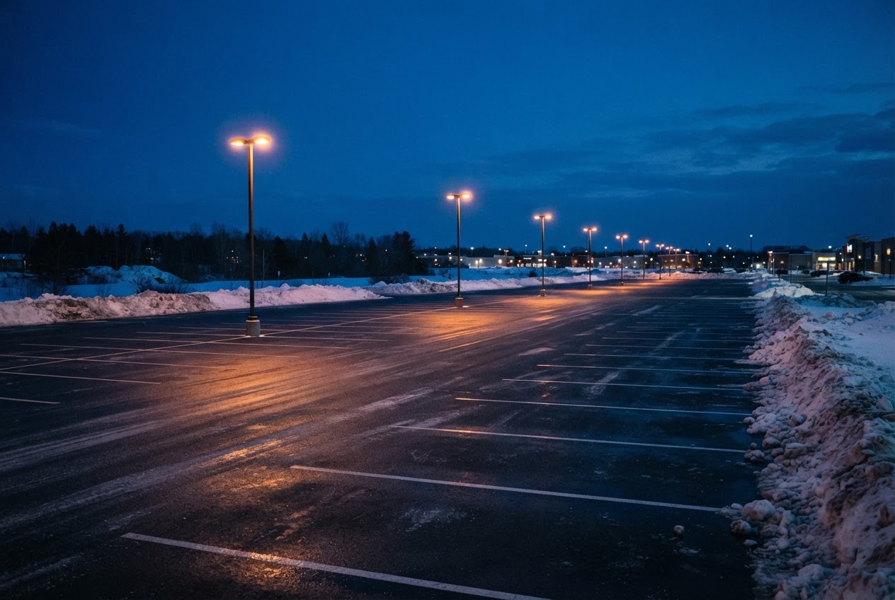 Commercial Lot — Cleared at Dawn