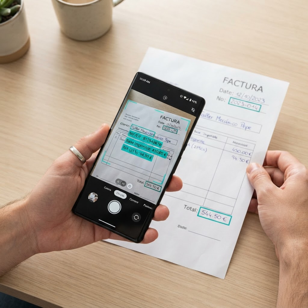 IA en Visual Ticket: tus facturas se autocompleten desde una foto