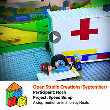 A stop-motion animation by Noah.
