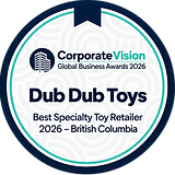 2026 Best Specialty Toy Retailer — Corporate Vision Global Business Awards