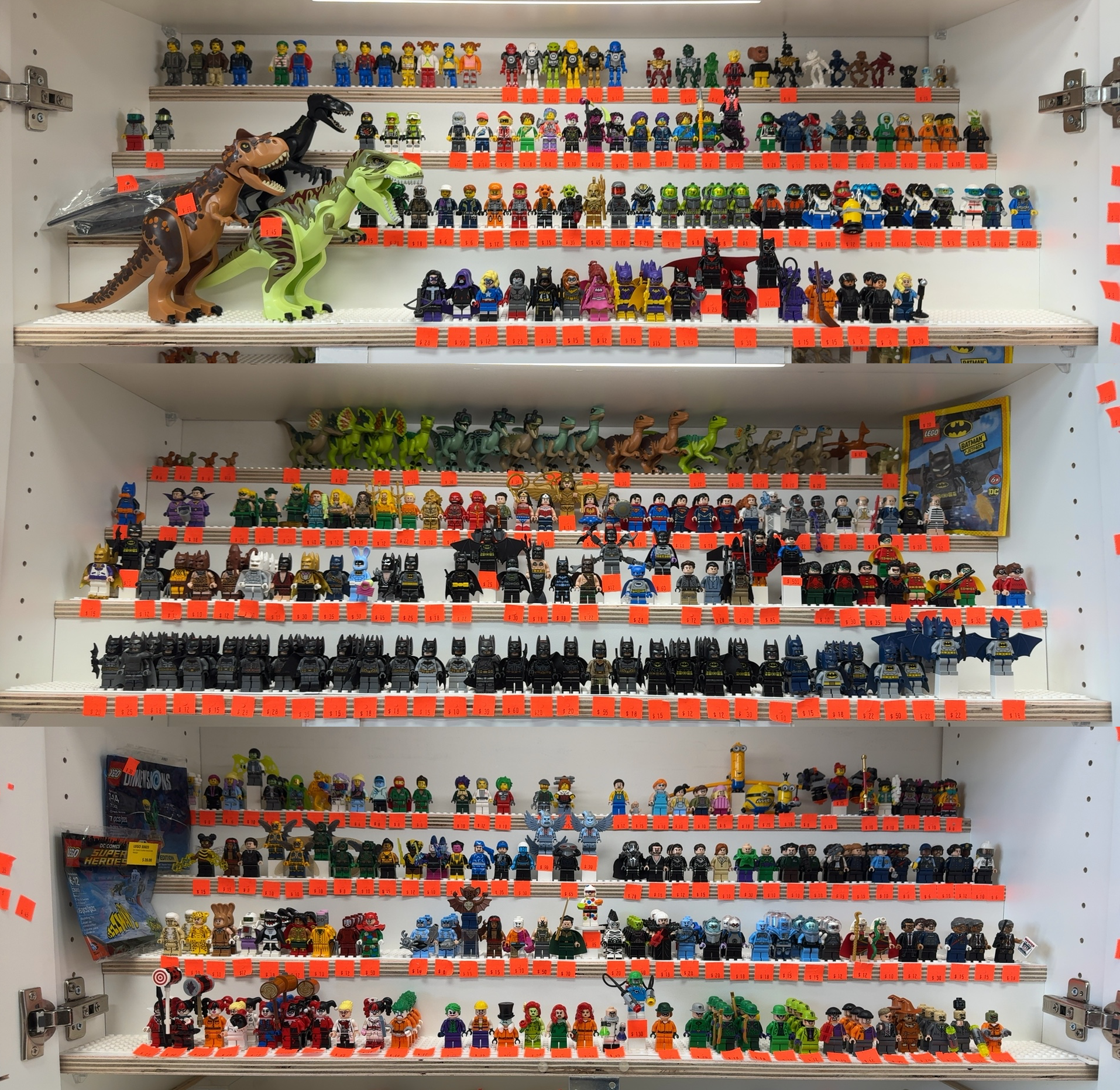 DC / Minions / Dreams / Dino