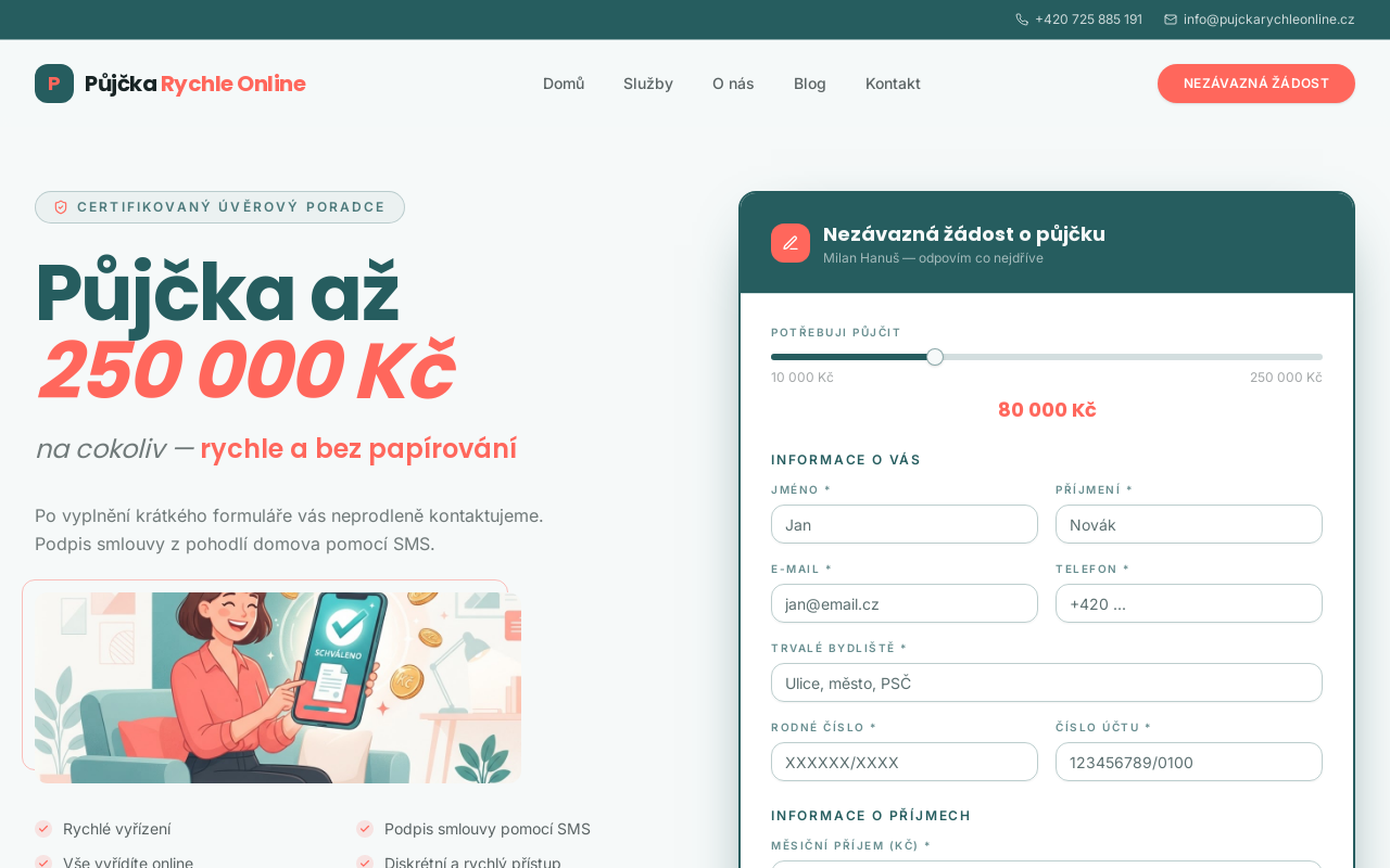 Proficredit web template preview