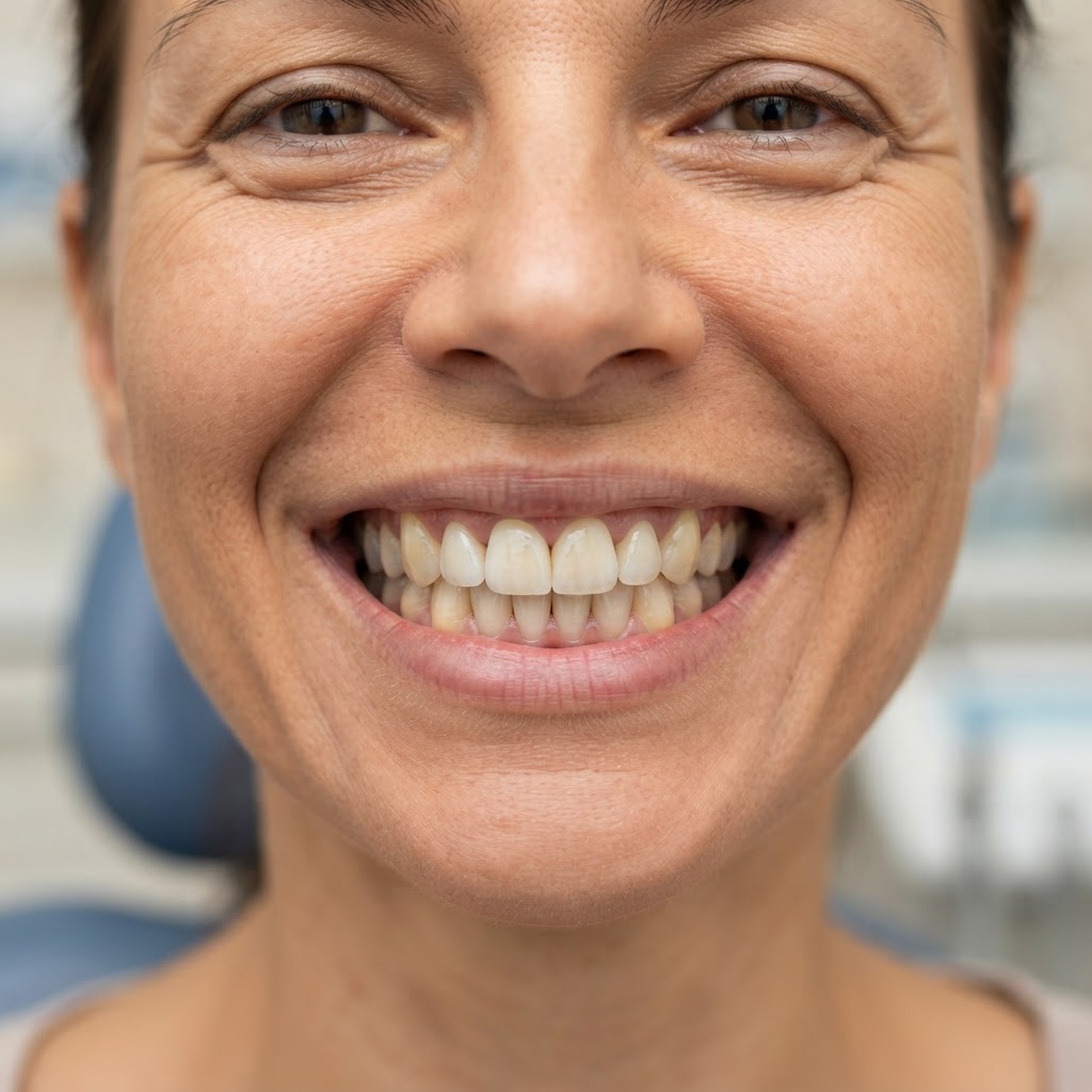 Single-tooth implant — after