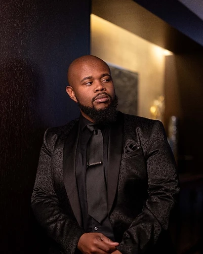 Shawn Brooks, founder of Brookssmedia, photographed in his Chicago studio