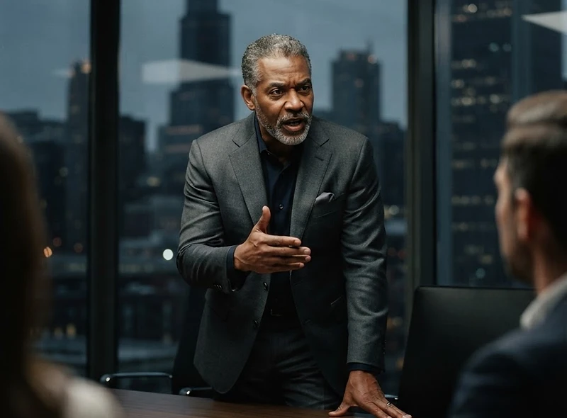 Corporate brand film production in Chicago with an executive on camera