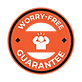 Worry-Free Guarantee badge