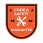 Code and Safety Guarantee badge